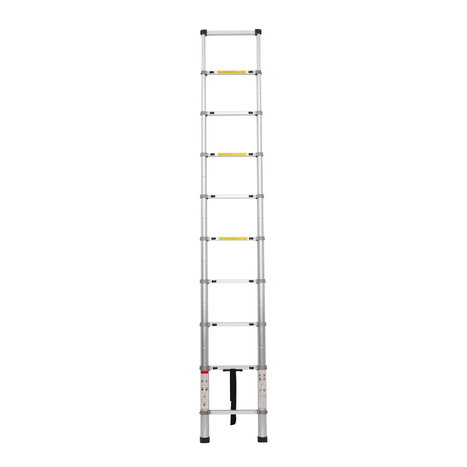 1.4m to 4.4m All Aluminium Material Telescopic folding Ladder