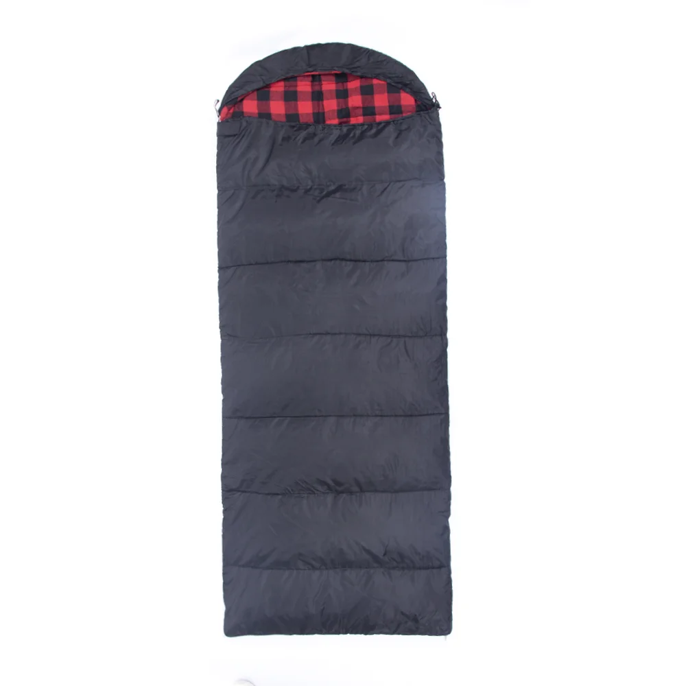 Customization 3 Seasons Adults Outdoor Camping Comfortable Breathable Hollow Cotton Envelop Sleeping Bag
