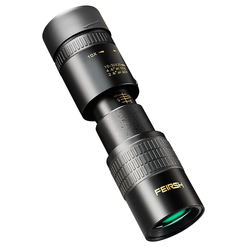 Car outdoor must-have monocular connected to mobile phone photo and video 15mm large eyepiece 30mm large objective lens