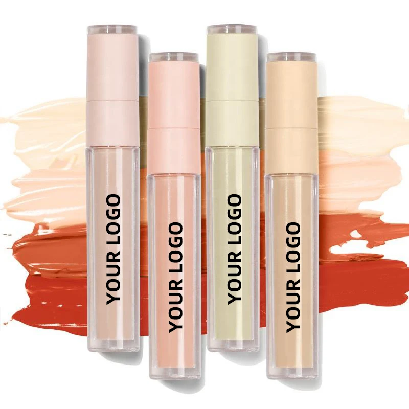 Custom Color Corrector High Definition Vegan Glazzi Full Coverage Correcting Concealer Primer Liquid Concealer