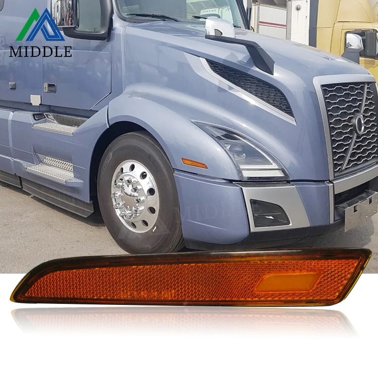 2021 AMERICAN TRUCK FRONT SIDE MARKER DRIVER PASSENGER FOR 2018 2019 2020 VOLVO VNL