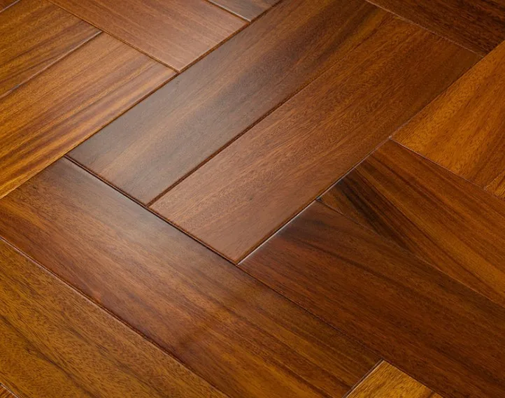 Темные полы из твердой древесины из Конго, Западная Африка-3,75 дюйма x 3/4 дюйма