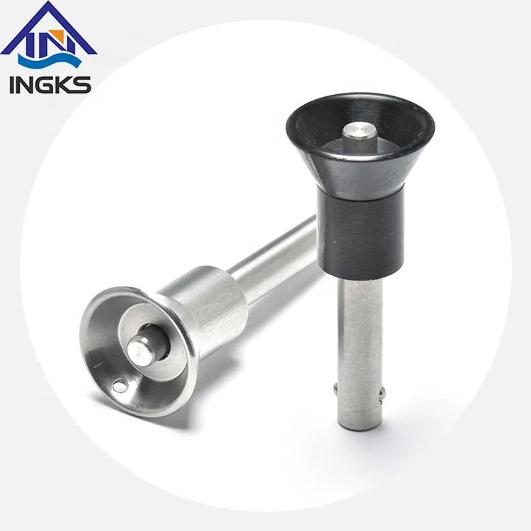 Hot Sale All Sizes M5 M6 M8 M10 M12 Cup Head without Ring Ball Lock Pin Quick Release Pin