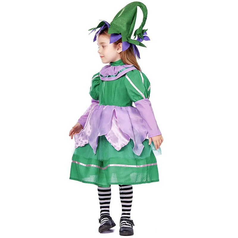 Girls Carnival Dress Halloween Party Clothes Children Fancy Dress Kids Fairy Costume