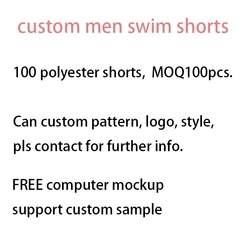 custom vintage surf men print elastic waist swim trunks board shorts men swimwear