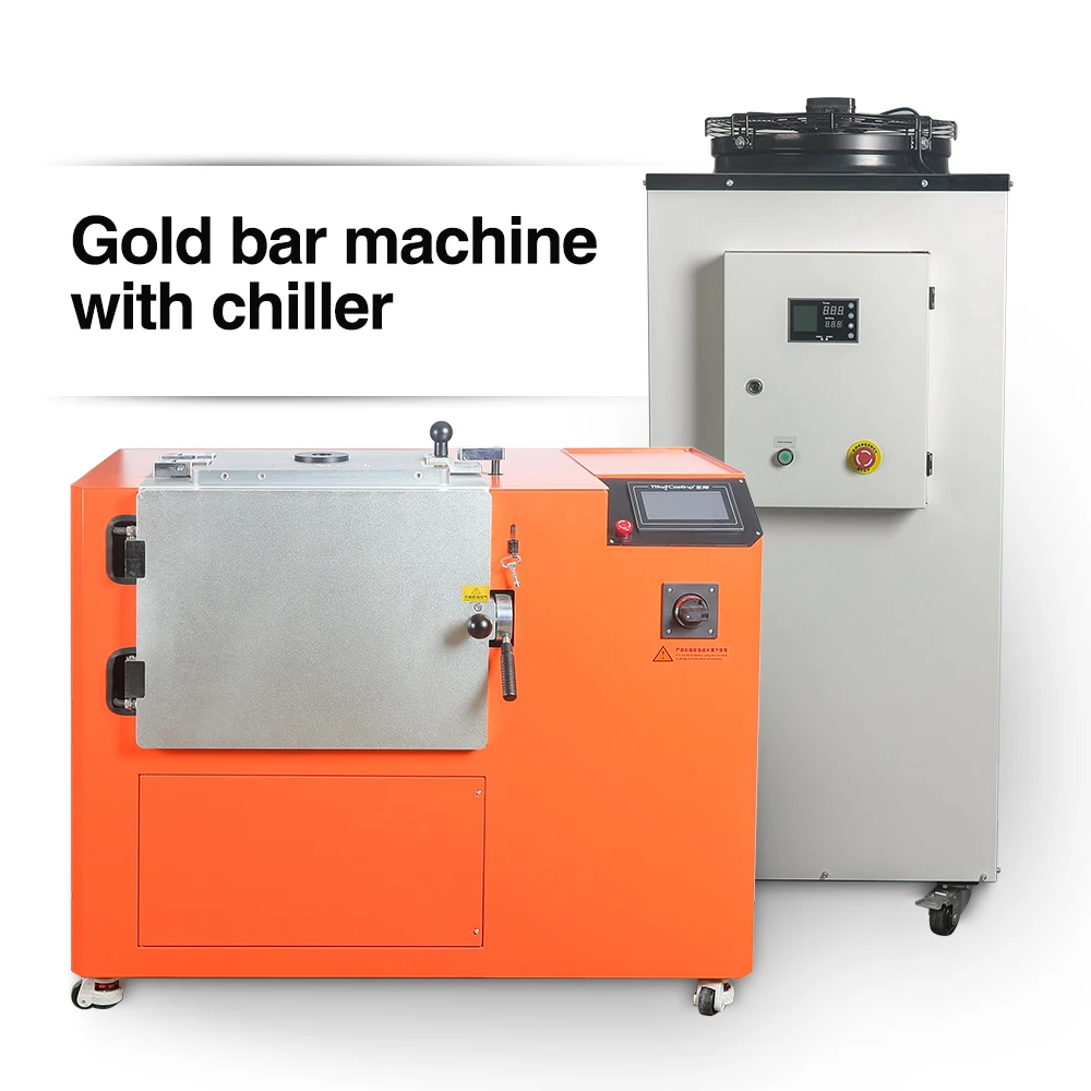 Yihui Jewelry Machine 4KG Touch Screen Control Gold bar Making Machine