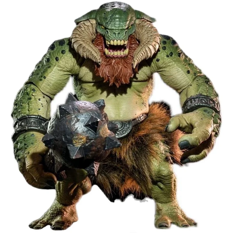 Game oracle war monster with hammer resin sculpture toy collection decorative ornaments resin crafts