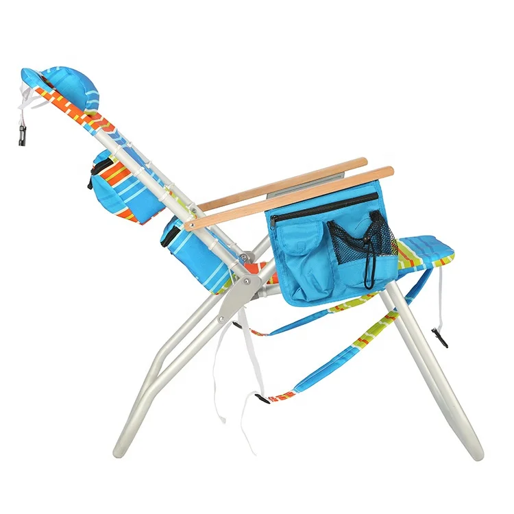 
Customized Oxford Plastic Folding Outdoor Aluminium Ultra Light Beach Camping Chair // 