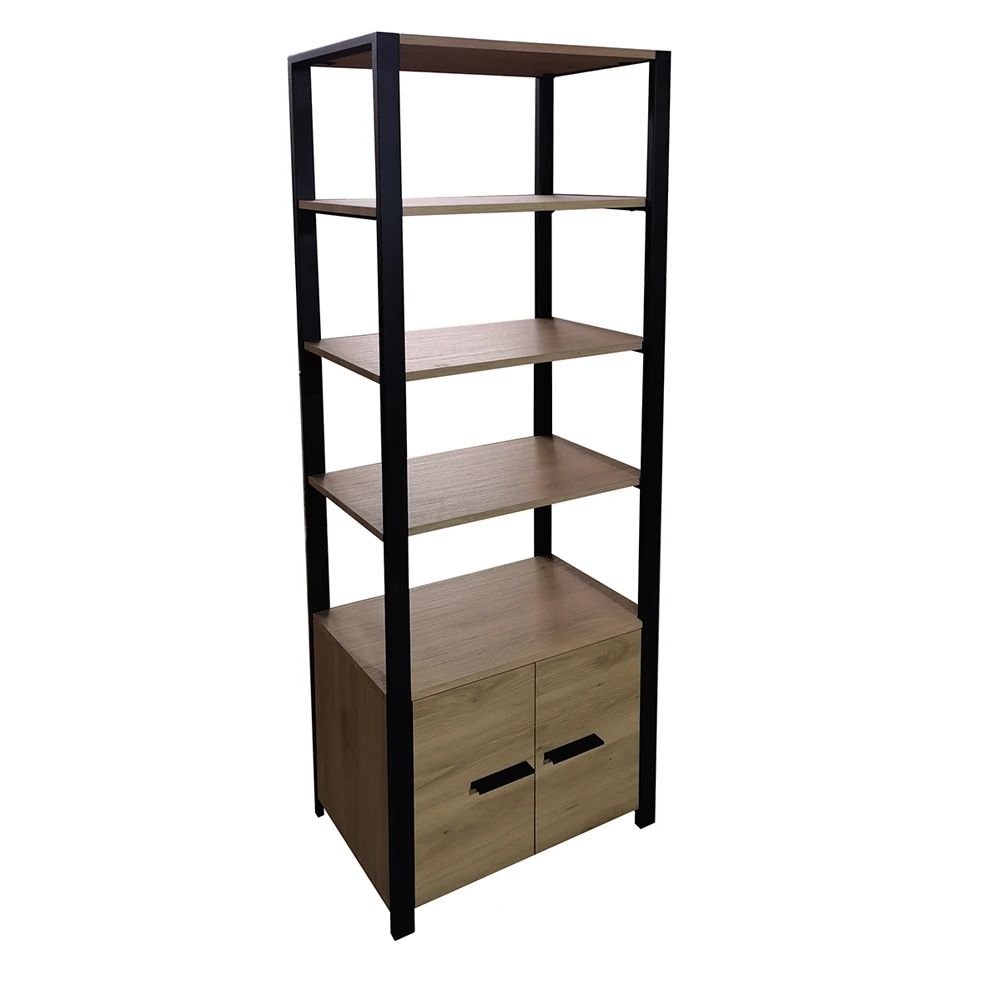 Unique Designer Factory Price Custom Modern Library Bookcases Show Shelves MDF Wooded Book Shelf for Home