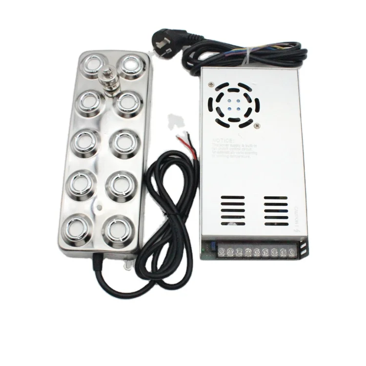High Quality Garden Piezoelectric Atomizer Fog Generator 5L/H 10 Head Ultrasonic Mist Maker fogger hydroponic humidifier Pond At