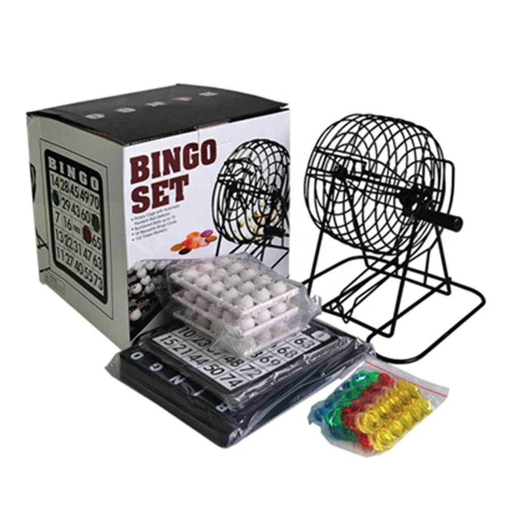 Bingo Lotto Game Set