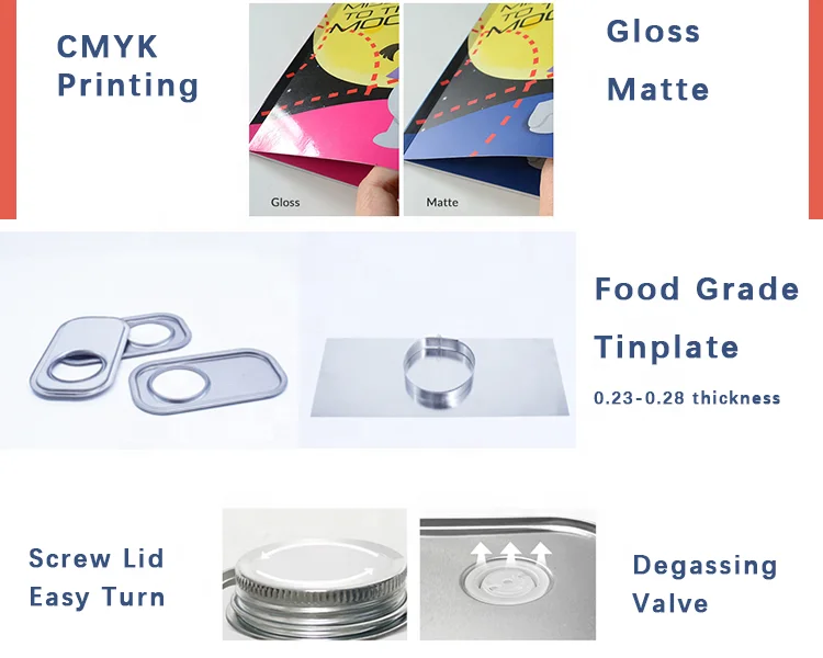 Tea Tin Storage Box Round Shaped Sealed Jar Cans Metal Coffee Tea Tea Iron Box Tinplate Container for Gift Empty Tin Case