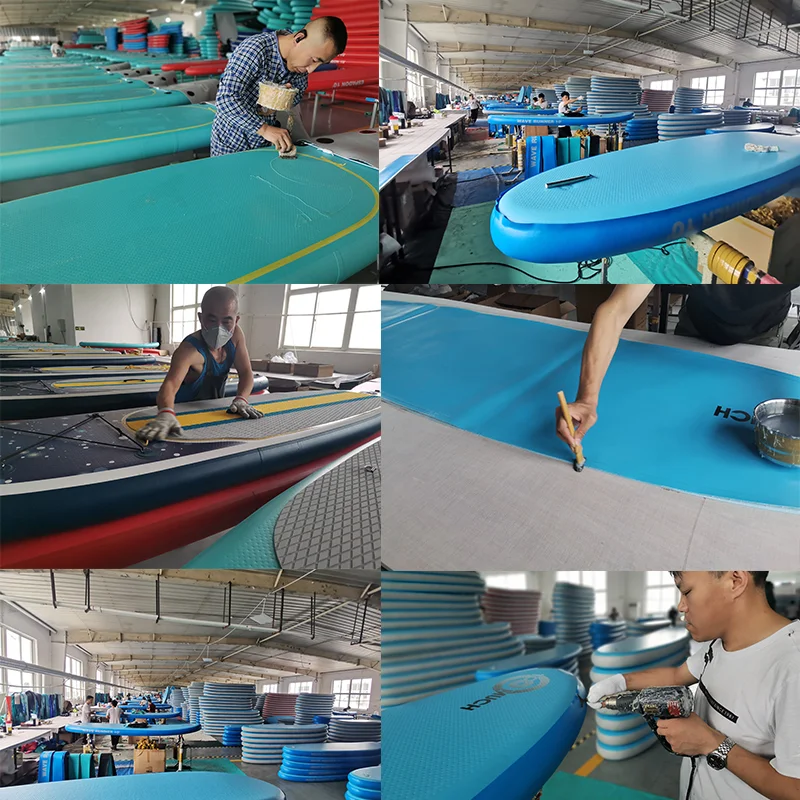 New design 320 OEM inflatable surfboard sup surf soft board inflatable sup stand up paddle board for sale