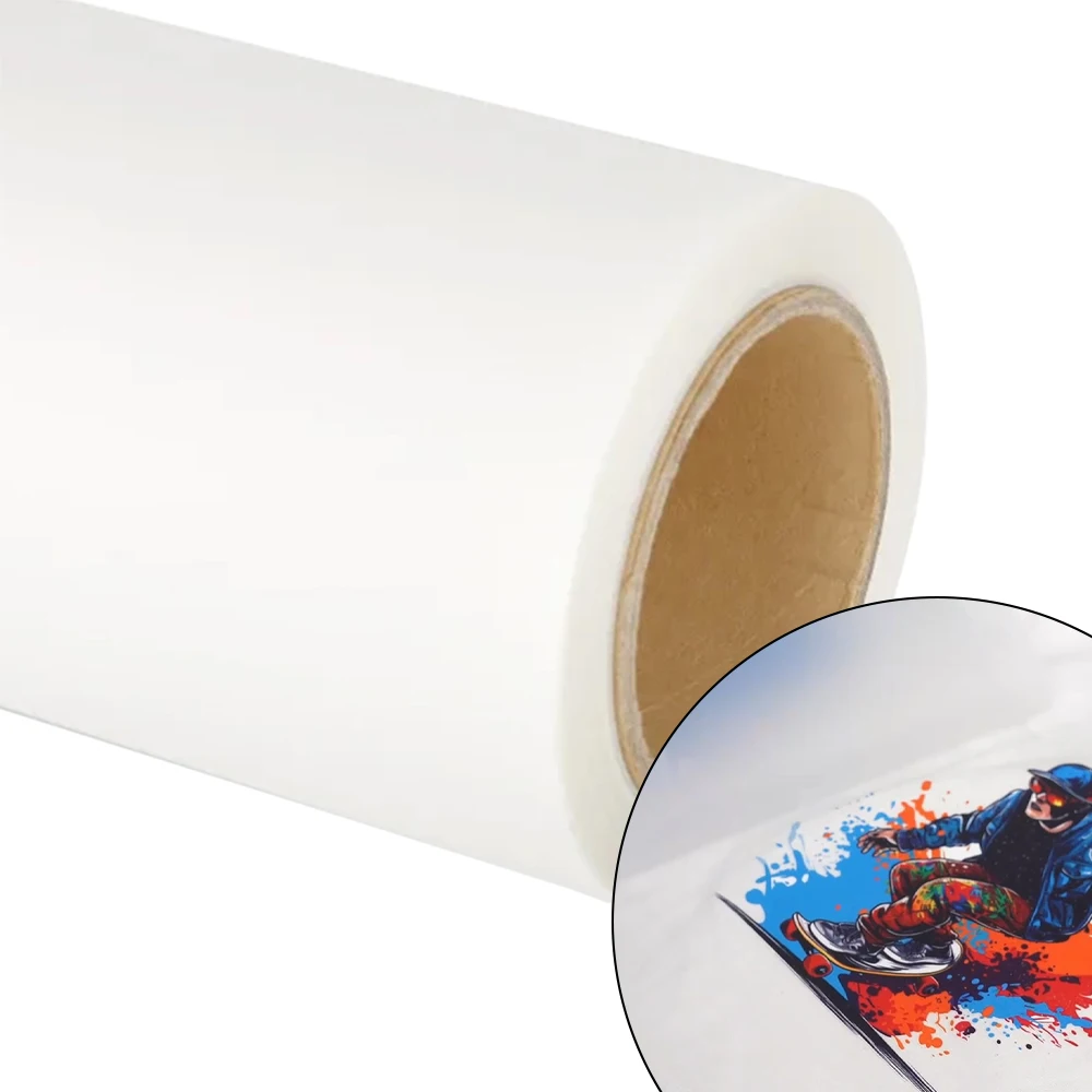A4 A3+ PET Dtf Transfer Paper For Digital Inkjet Printer L1800 Roll To Roll Dtf Film Roll For DTF Printer