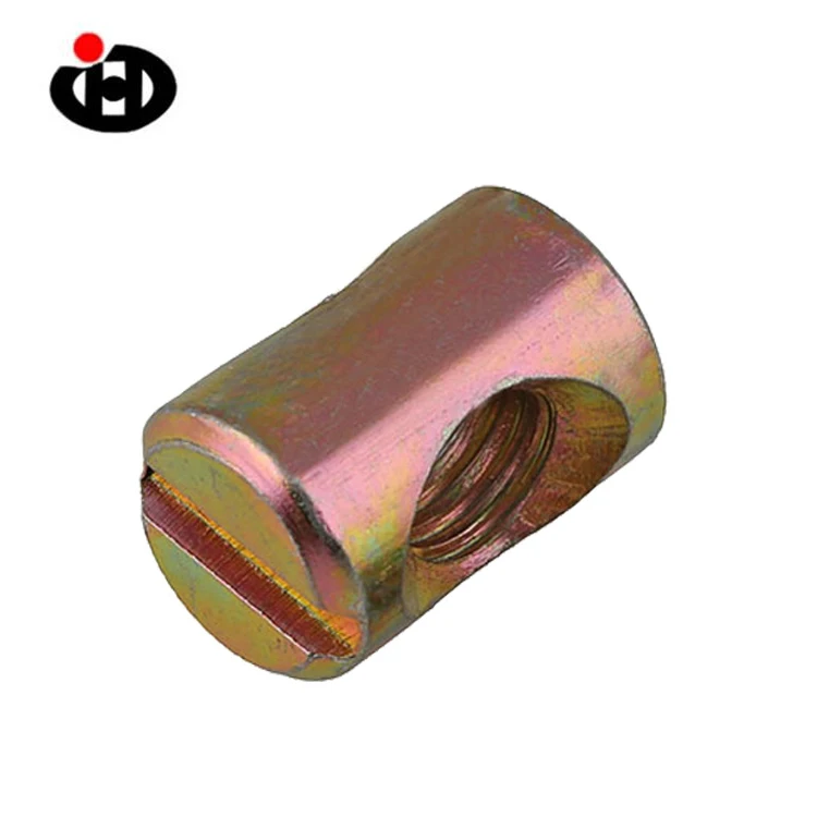 Jinghong  High Precision Carbon Steel  Slot Hole Barrel Nut M6