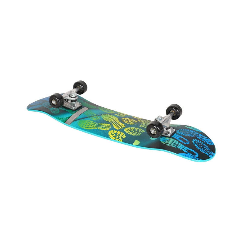 Light Weight 31'plastic Skateboard Aluminum Truck Skateboard Plastic Skateboard With PU Wheel