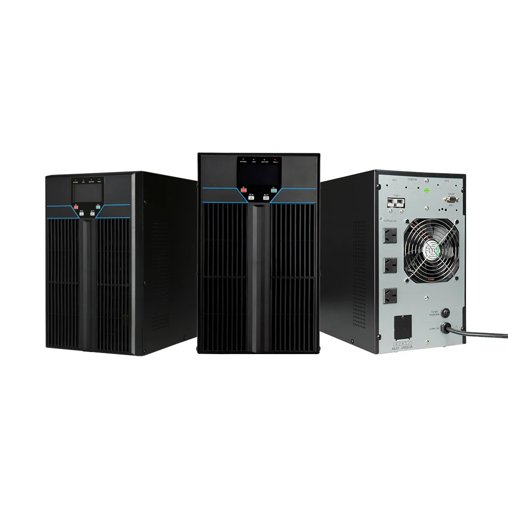 10KVA высокочастотный однофазный автономный источник бесперебойного питания долгое время резервный с внешней батареей