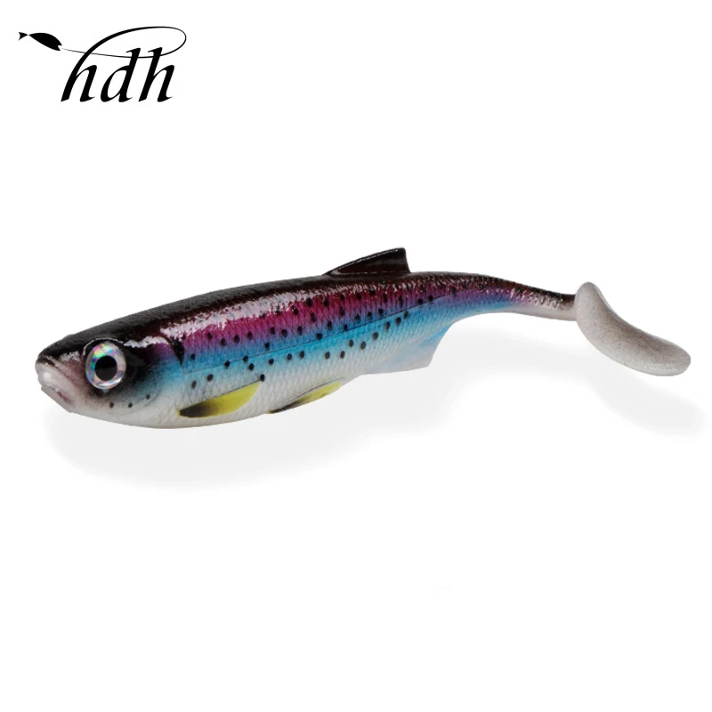 High quality soft fishing baits t tail 4g/7.5g oem length injection silicone soft fishing lures