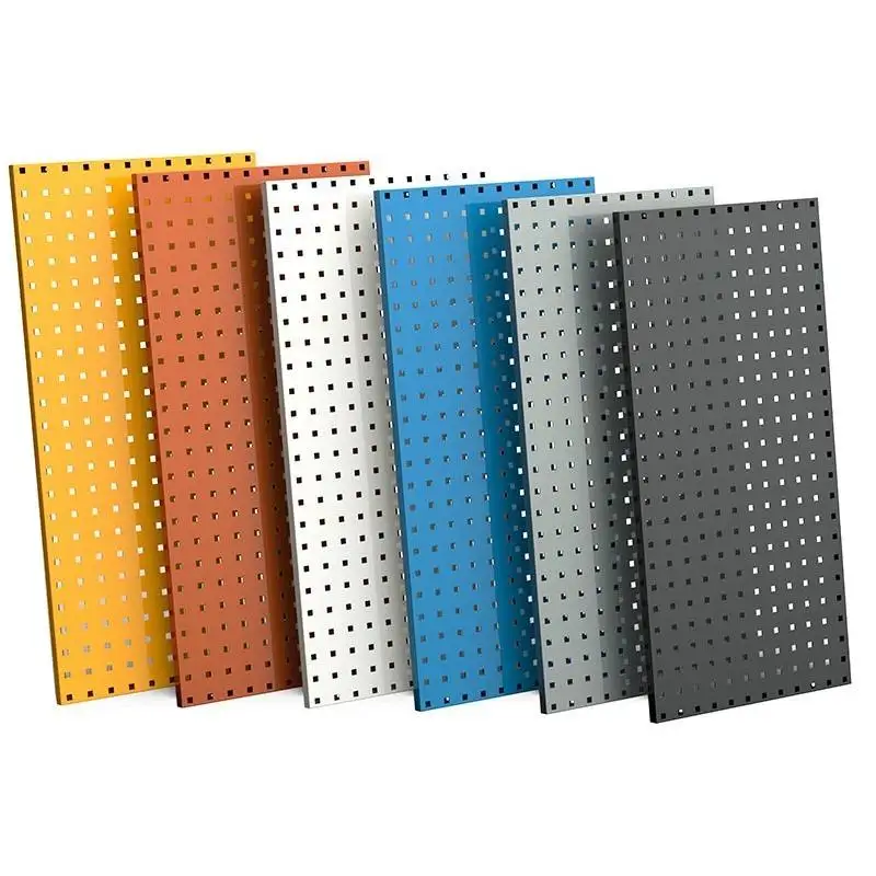 Wall Control Pegboard Rack Garage Storage Peg Board Pack Metal hole board Peg Board Tool Organization Panels