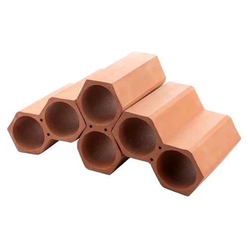 Оригинальный изготовленный на заказ Настольный Декор для дома поделки глиняный держатель для бутылки вина высокое качество Терракотовая оптовая продажа Винная стойка