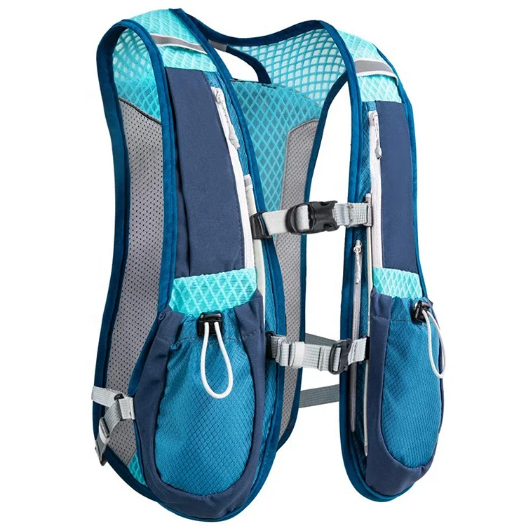 Manufacturer Custom Outdoor Sport Lightweight Functional Nylon Waterproof Breathable Hydration Pack Backpack Trail Running Vest