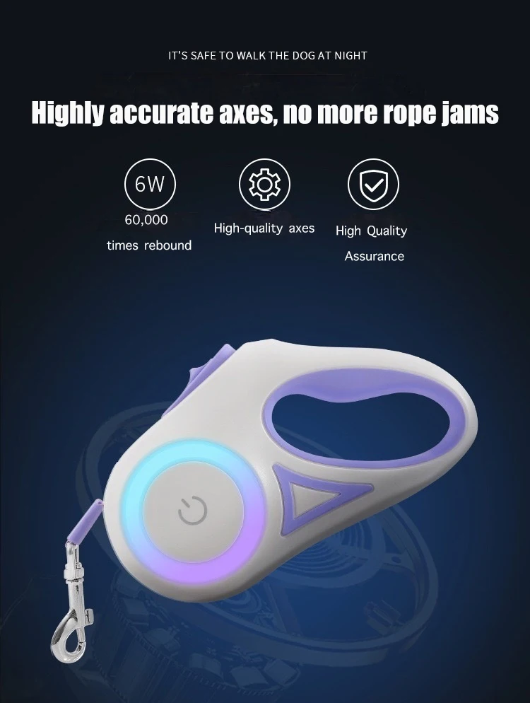 Wholesale Custom Tangle-Free Heavy Duty Hands Free Dog Leash for Medium Large Breed Dogs