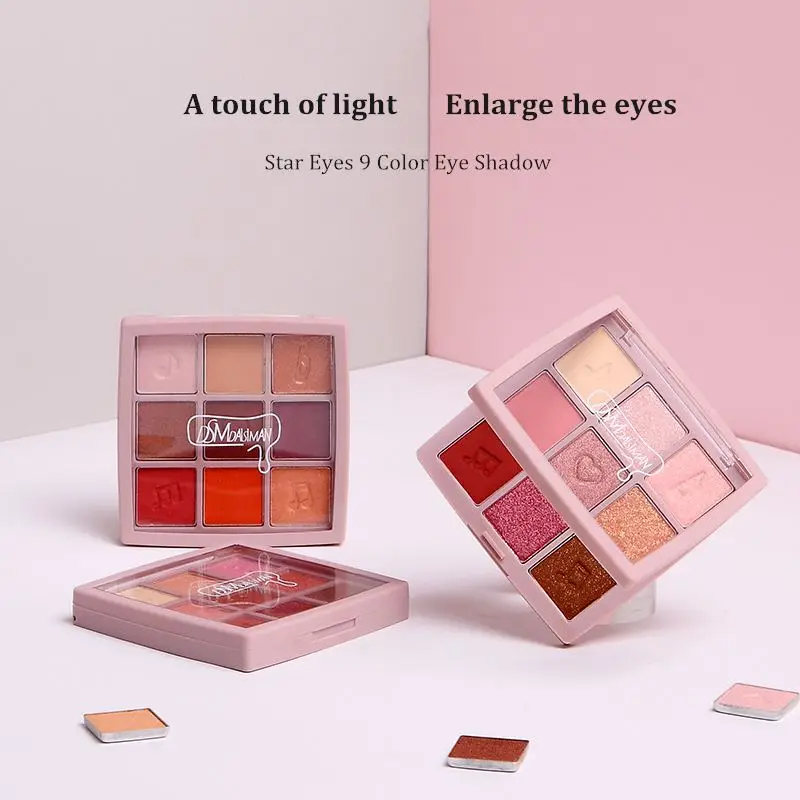 Colourful glitter shimmer eyeshadow & lip gloss lipstick sunsia foundation women makeup gift set