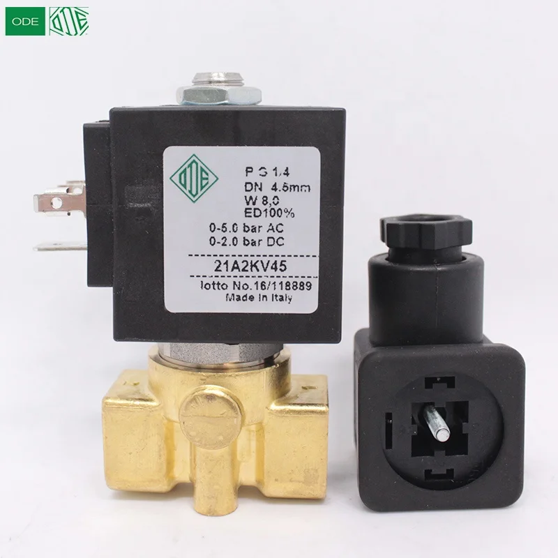 Wholesale Italy ODE  21A3KV15/21A3KV30/21A3KV45  General purpose AC24V solenoid valves