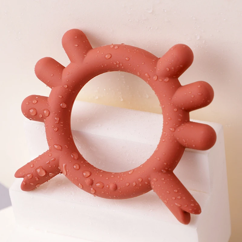 Lohas Wholesale BPA Free Chew Teething Toy Baby Teethers Silicone Teether