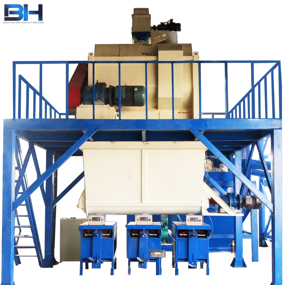 BH5-8t/ч сухая Ступка смешивание штукатурка линия