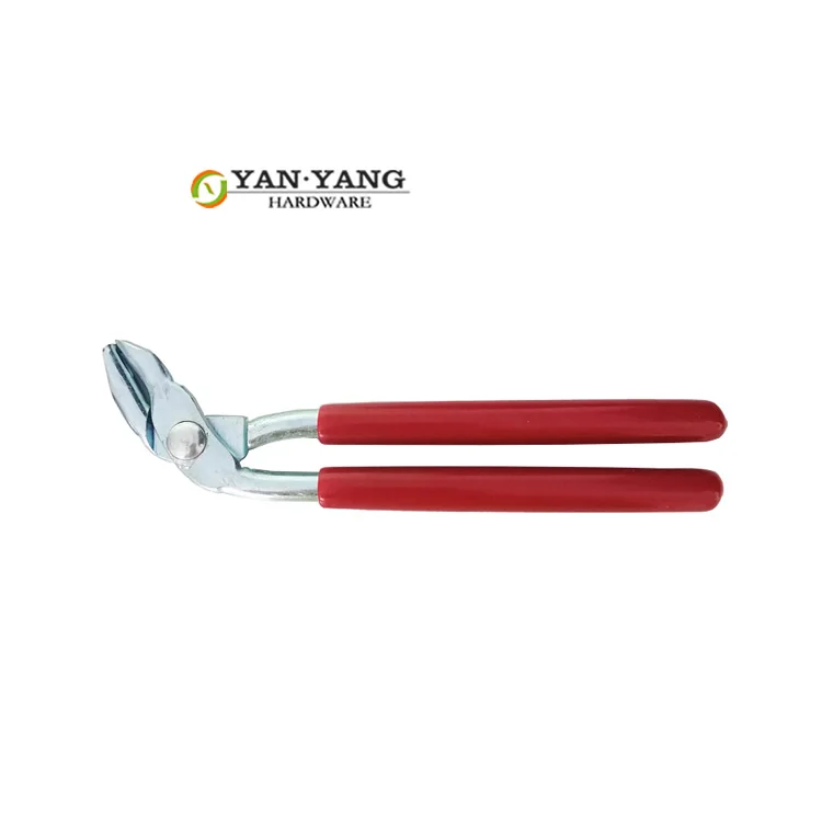 YANYANG Metal Red Handle Manual Galvanization Hog Ring Pliers Manual Tools