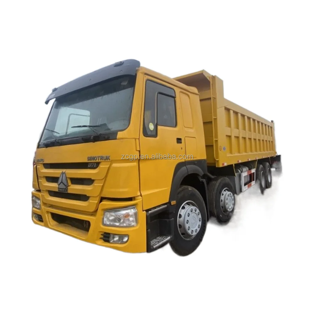 CNHTC 8 m3 HOWO 8*412 tire howo dump truck for sale