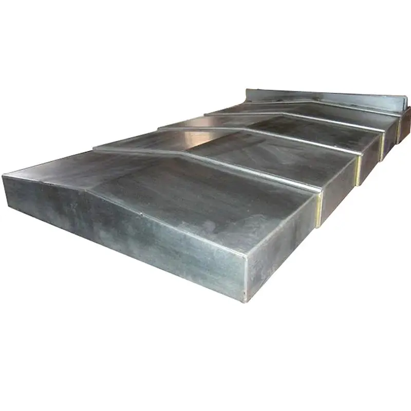 Hot Selling Stainless steel telescopic cover plate shield bellows cover for CNC machine protective