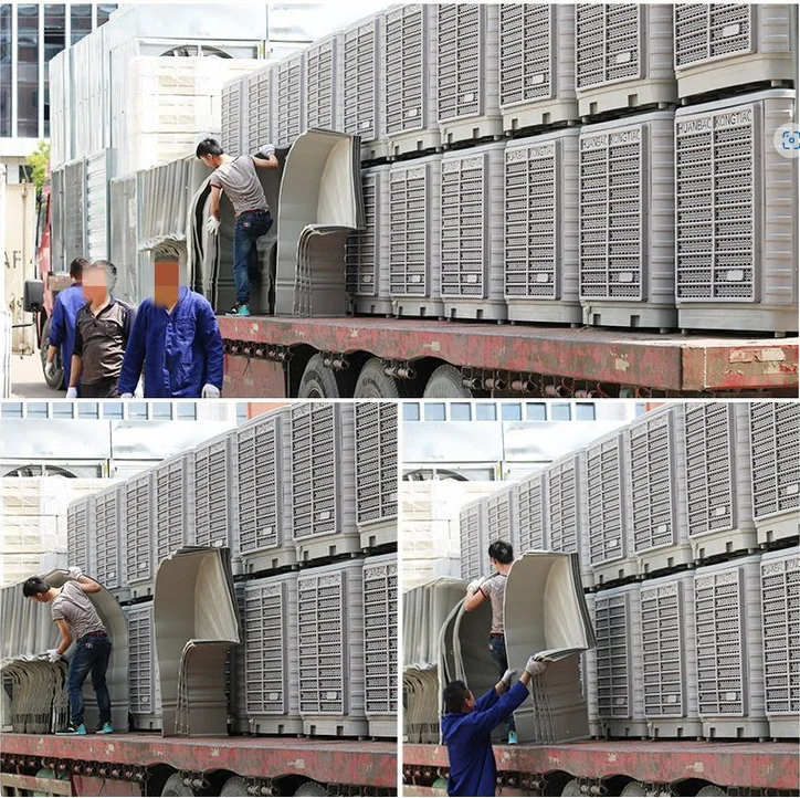 Wall Mounted Air Cooler water fan window type air conditioner with tube  9000btu