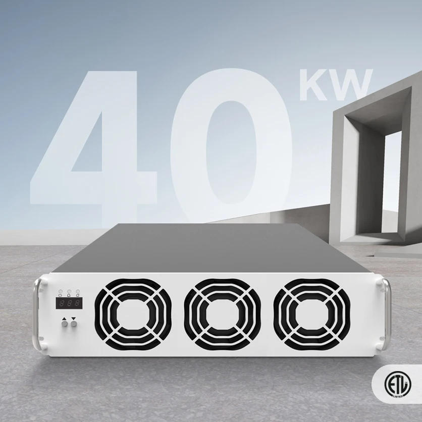 Wholesale 40KW AC/DC Charge Module High Voltage Power Supply US Version Constant Air Cooling More Efficiency for Fast Charger