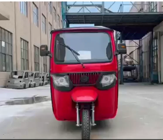 China Bajaj 500KG Loading Capacity 200cc Water Cooled three-wheel Passenger Tuk Tuk EEC certified Electric