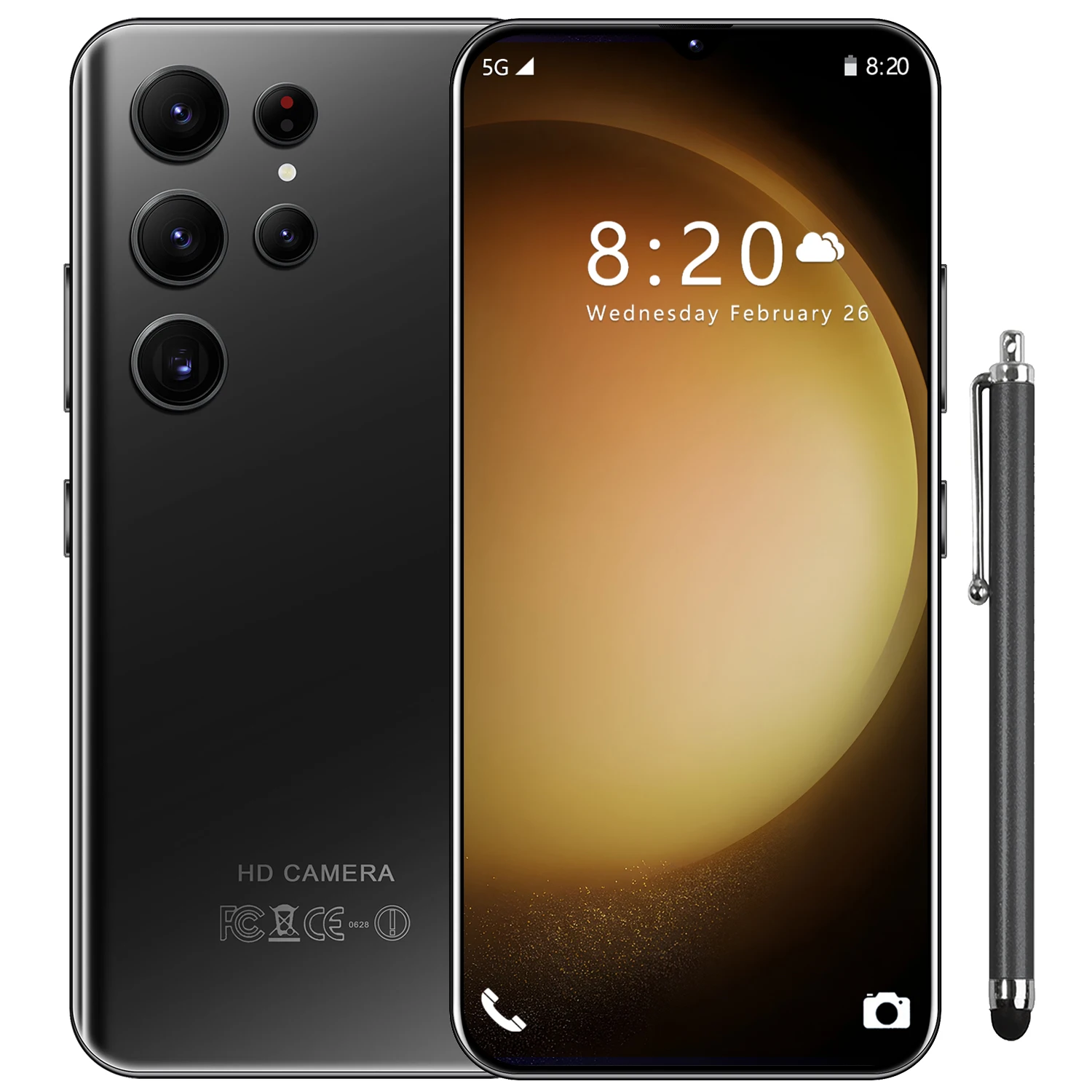 2022 смартфон S22 ультра 6 9 дюймов экран 16 + 512 ГБ Android мобильные телефоны ROM RAM Оригинальный разблокированный сотовый телефон