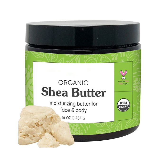 Private Label 100% Raw Unrefined Soften Smooth Organic Body Shea Butter Lotion For Women Men Dry Skin