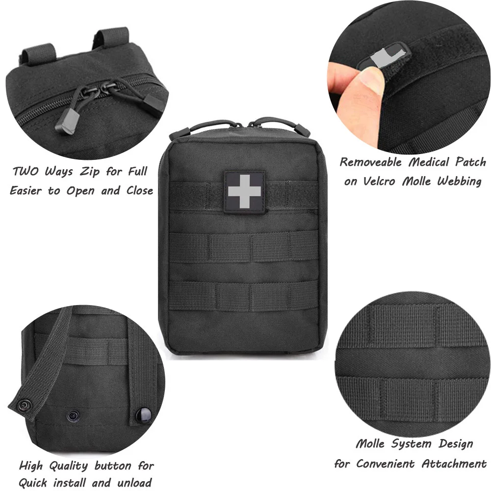 Wholesale High Quality Outdoor Waterproof Army Military Tactical Nurse Waist Bag With Molle System