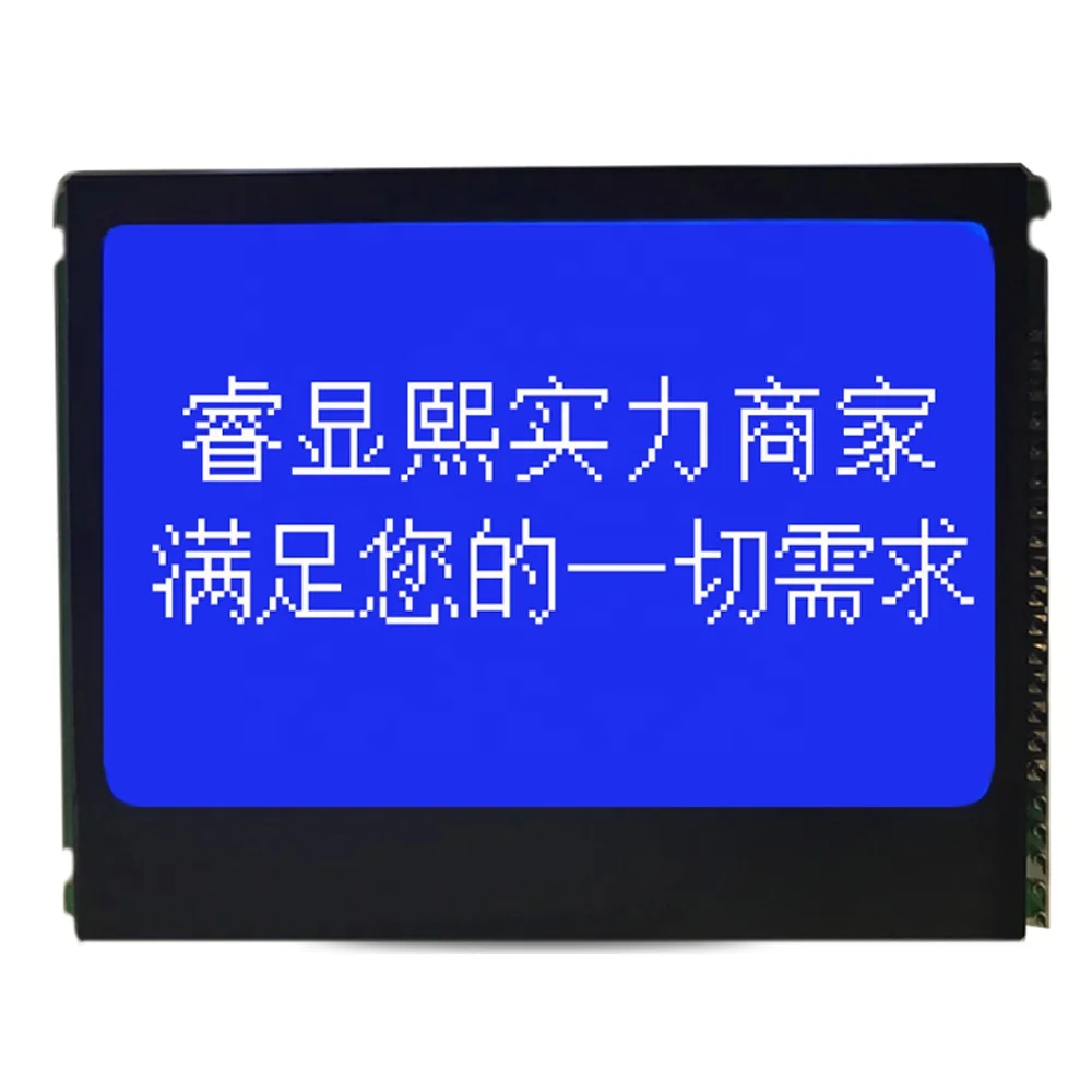 Custom size blue background STN display type COG module graphic lcd 240*160