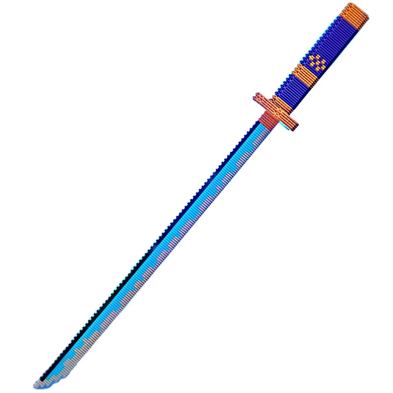 Wholesale Kids Toy Swords One Piece Roronoa Zoro Yamato Sword Diy Assemble Block Sword Model