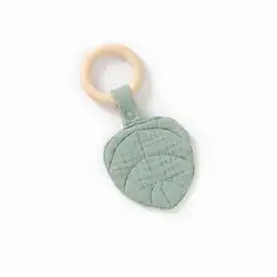 Multifunctional Organic Cotton Leaves For Baby Comforter Teething Toy For Wall Bunting Flag Decoration Flag