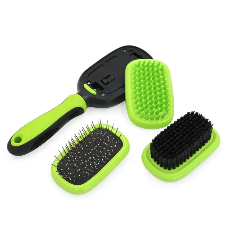 Amazon Hot 5 in 1 Pet beauty set Cat Grooming Tool Pet Hair Remover Dog Brush Comb