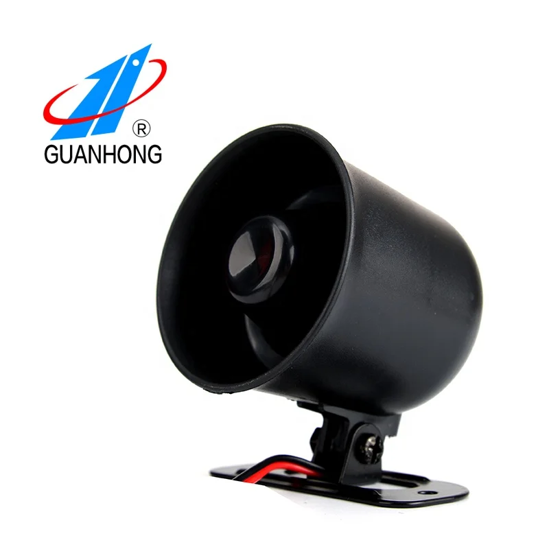 Electronic siren 12V horn speaker 118dB car alarm siren