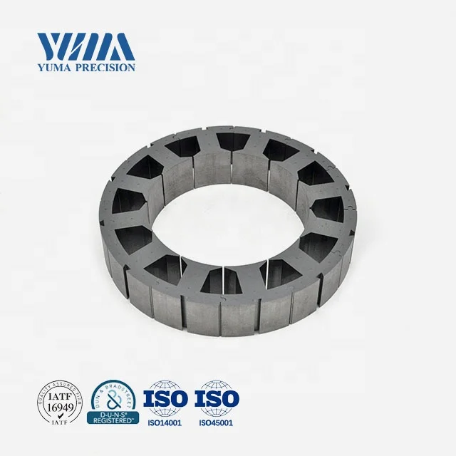 New energy vehicles motor segment stator lamination stamping electric motor stator and rotor laminations stack