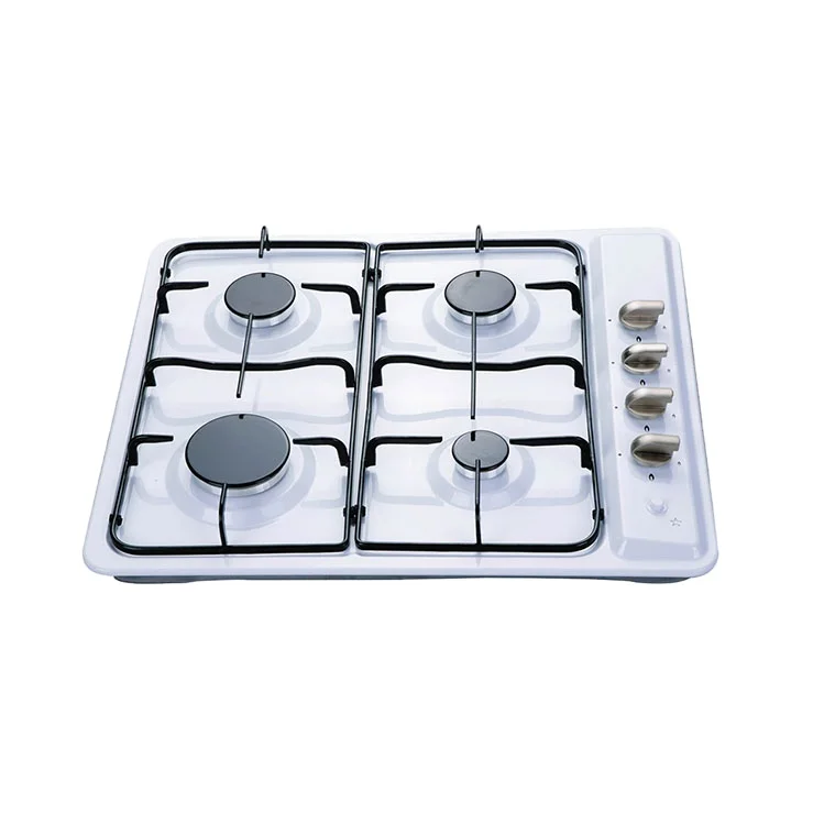 Commercial/home Top Cooktop Gas Stove 5 Burner Easy Clean Black Tempered Glass Built In Gas Hob