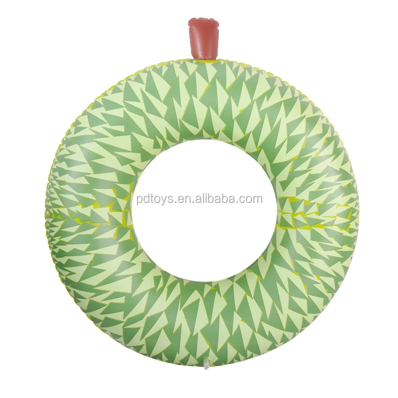
Customized Logo/Size Summer PVC Beach Party One Bite fruit Swimming Rings Pool Float Tube Water Ring for Adult Kids 
