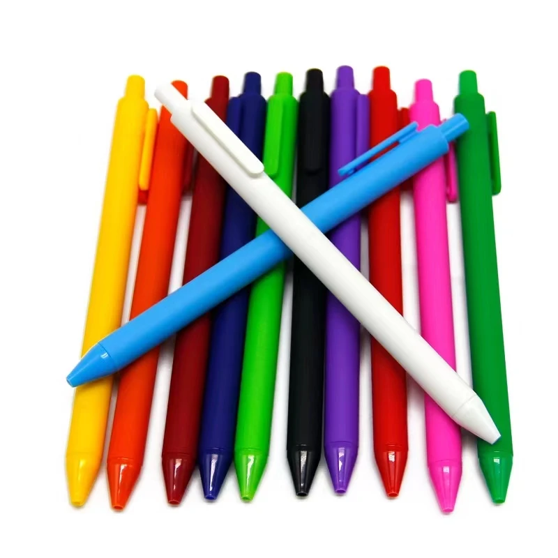 Лучшие пластиковые недорогие разноцветные шариковые ручки с резиновым покрытием выдвижным логотипом