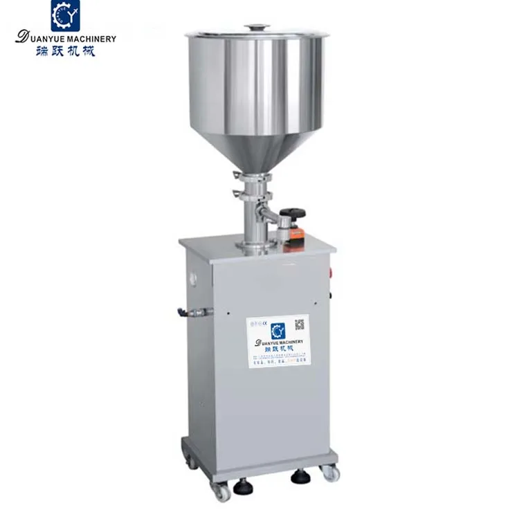 Полуавтоматическая косметическая машина для наполнения жидкости и пасты для лосьона и крема для лица