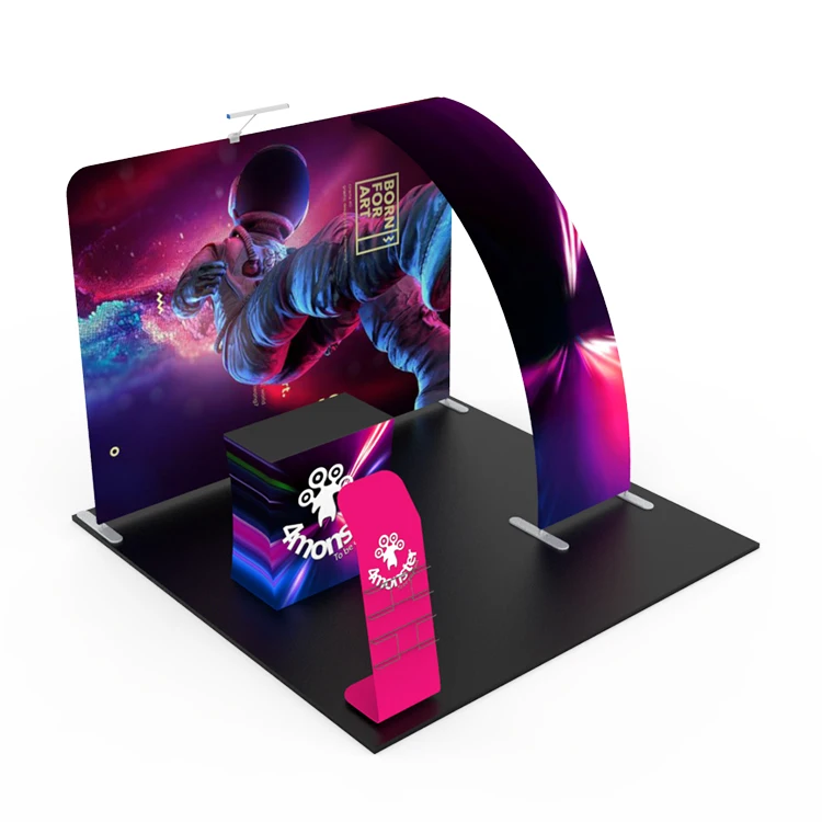  Выставочный стенд для переносной алюминиевой трубки выставочный 3x3